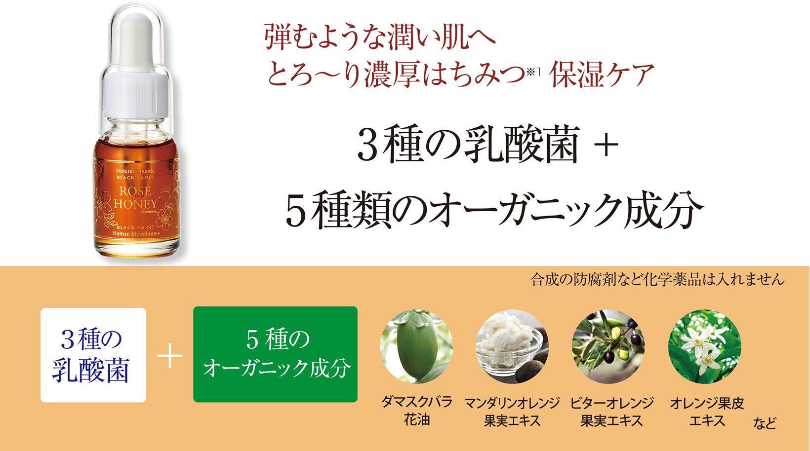 弾むような肌へとろーり濃厚はちみつの保湿ケアプ レミアム ローズハニー