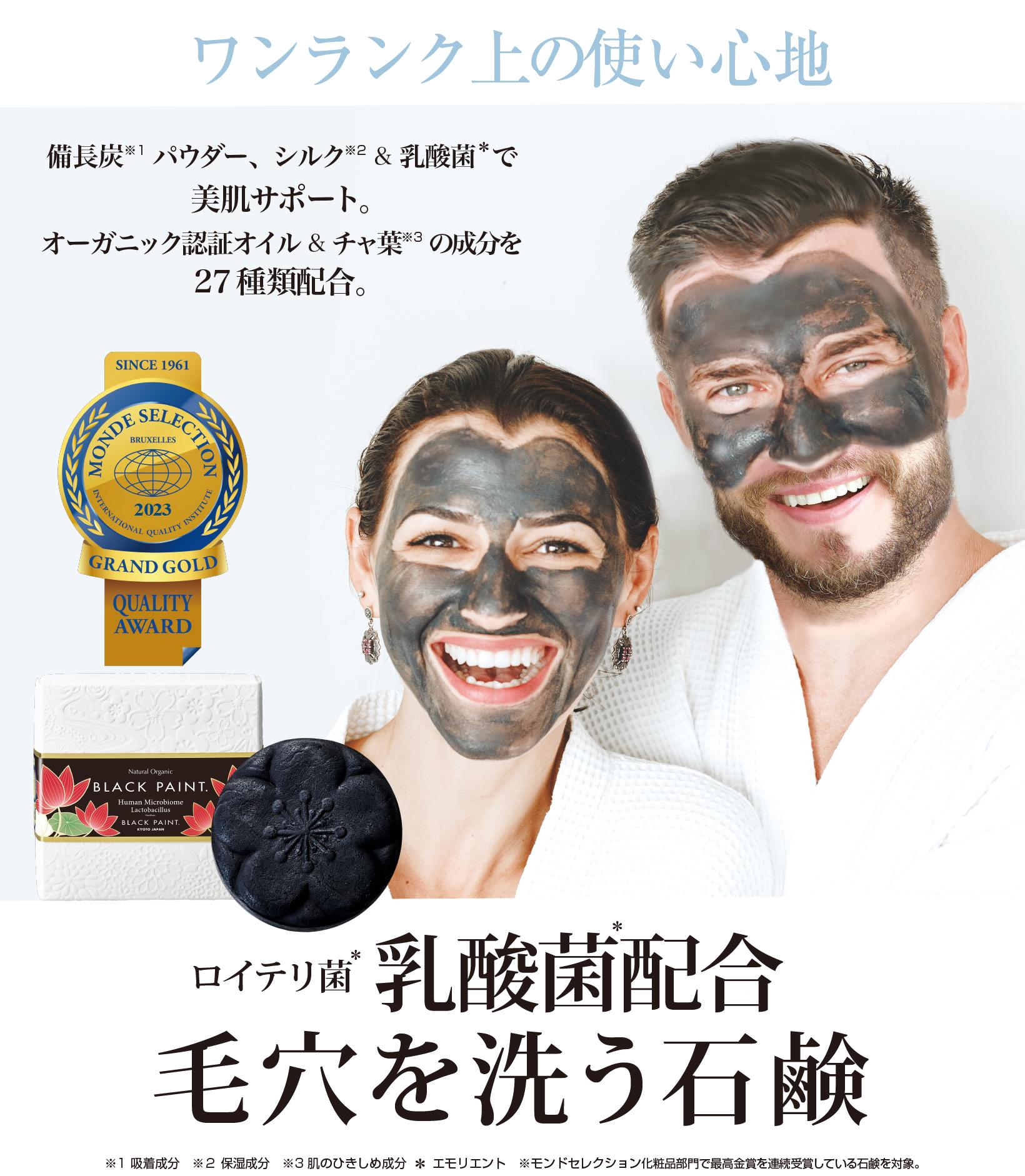 毛穴を洗う石鹸