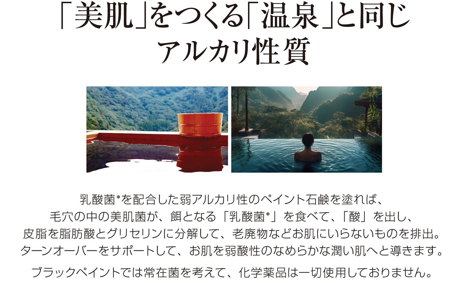 毛穴を洗う石鹸