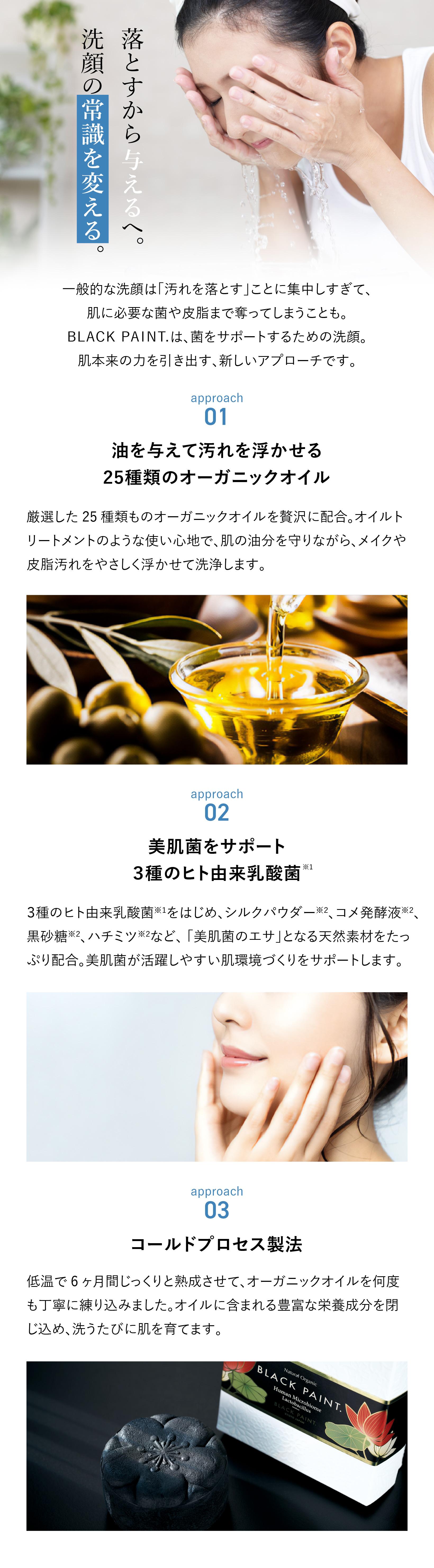 落とすから育てるへ。洗顔の常識を変える。