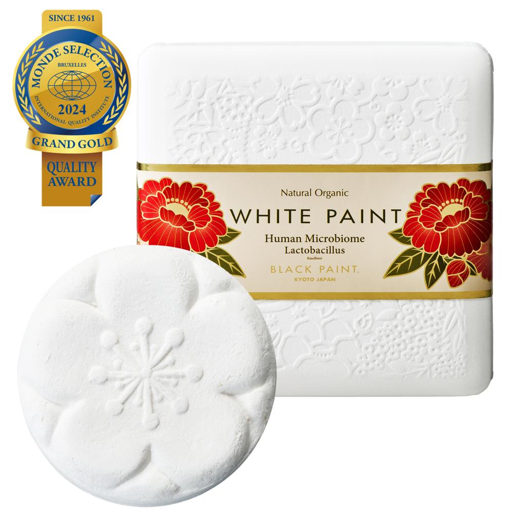 2025年9月30日終売【シワの中まで洗う石鹸】ホワイトペイント 60g