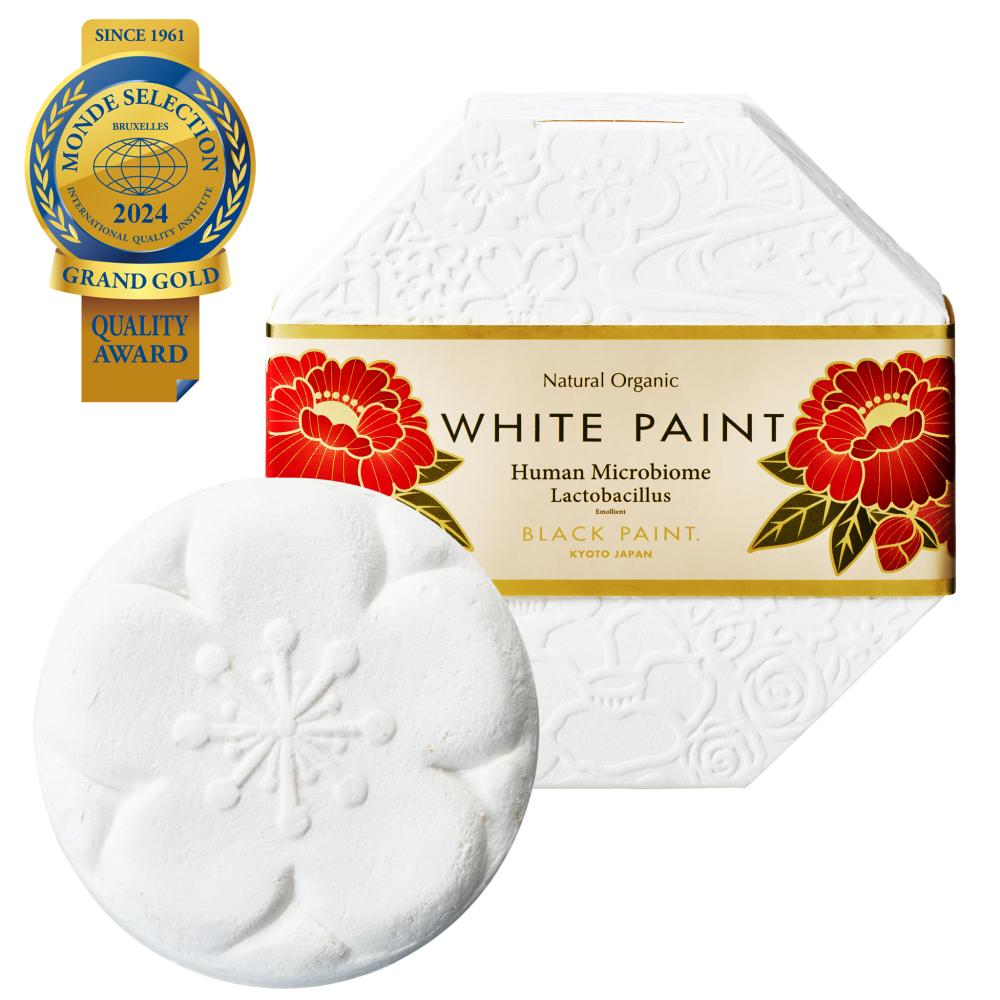 【シワの中まで洗う石鹸】ホワイトペイント 120g