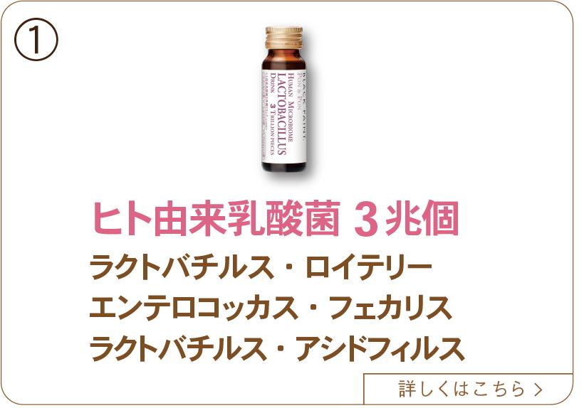 ヒト由来乳酸菌3兆個ponpon